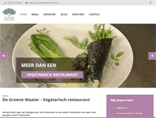Tablet Screenshot of degroenewaaier.be